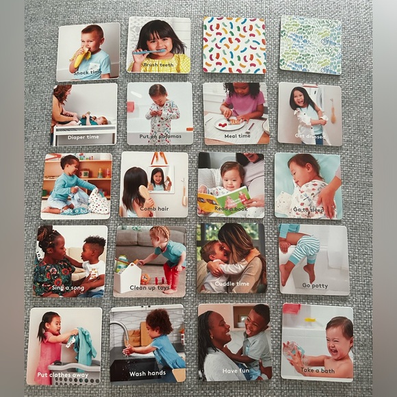 lovevery Toys O Every Lets Map It Out Routine Cards Poshmark